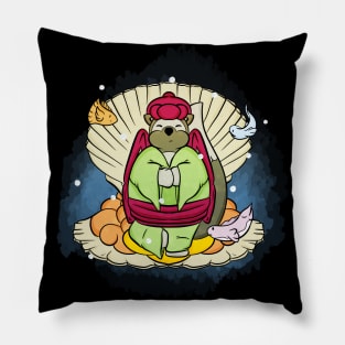 The sea goddess Tanuki Pillow