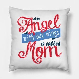 Angel Mom Pillow