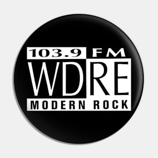 103.9 WDRE Philadelphia Modern Rock 1992 Throwback Design Pin