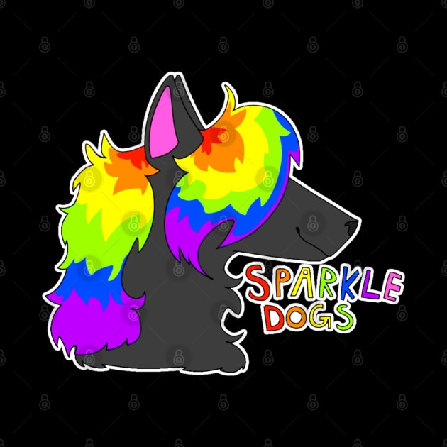 Sparkle dog by ADumbArtist4U