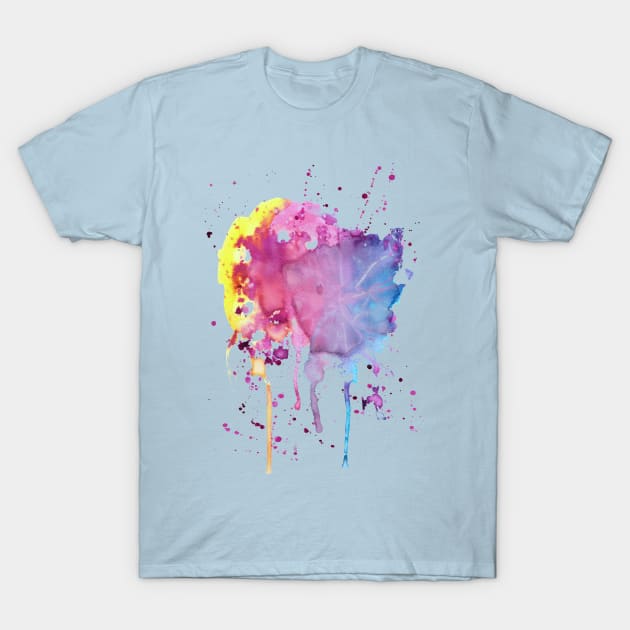 Pretty Pastel Paint Splatter Painting Art' Women's T-Shirt