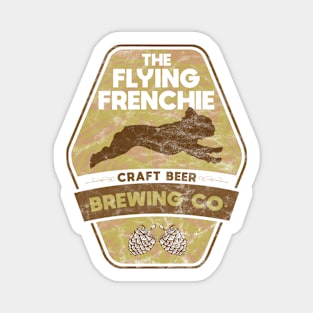 Flying Frenchie Brewing Co Magnet