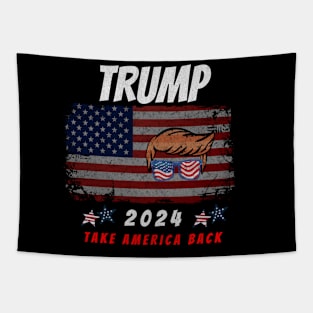 Trump 2024 Take America Back Tapestry