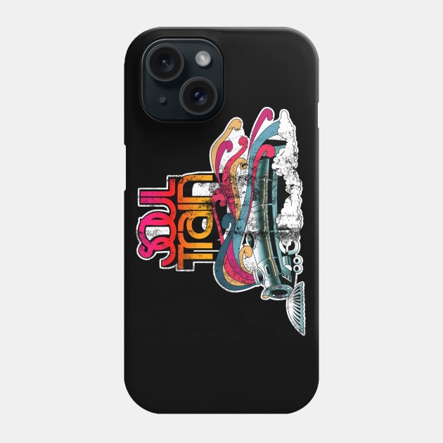 Soul Train, distressed Phone Case by MonkeyKing