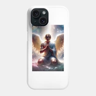 Heavenly Angel Seduction: Divine Grace Sensual Elegance 08 Phone Case