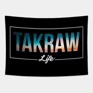 Beach Dreams Takraw Life Tapestry