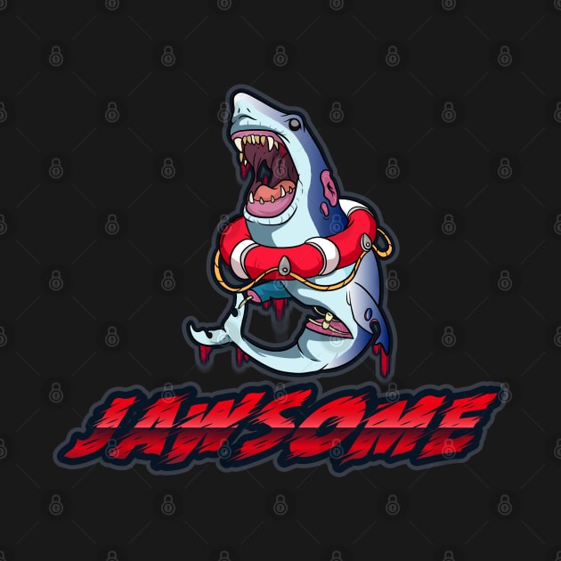 Jawsome Zombie Shark by Trendy Black Sheep