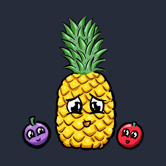 Pineapple is a Berry Cartoon Garden Tips Toons by Garden Tips Toons