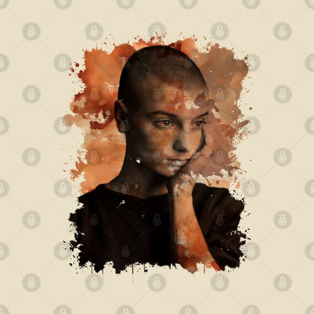 Splash Brown color Sinéad O'Connor by sgregory project