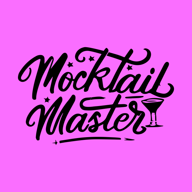 Mocktail Bar Bartender Recipes Mocktail Master by A Floral Letter Capital letter A | Monogram, Sticker