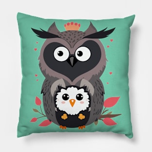 Two Owl's Pillow