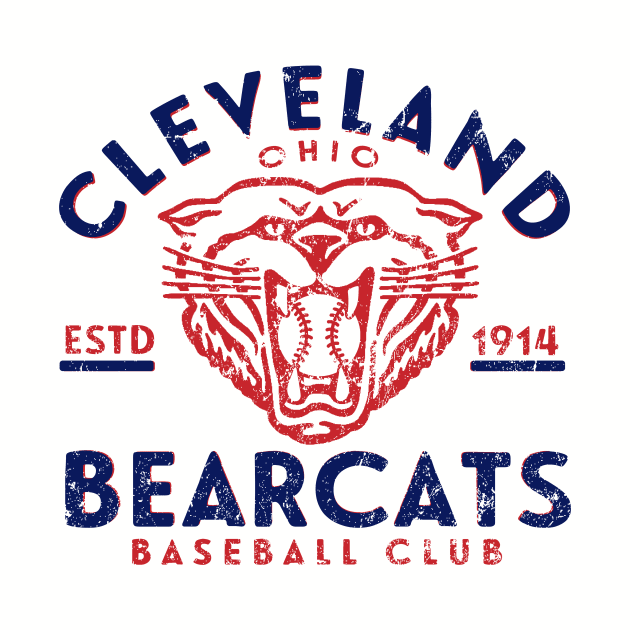 Cleveland Bearcats Baseball by MindsparkCreative