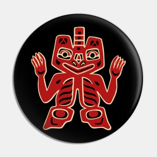 Native American Design Pin