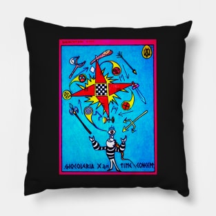 JUGGLING TIME CONCEPT Pillow