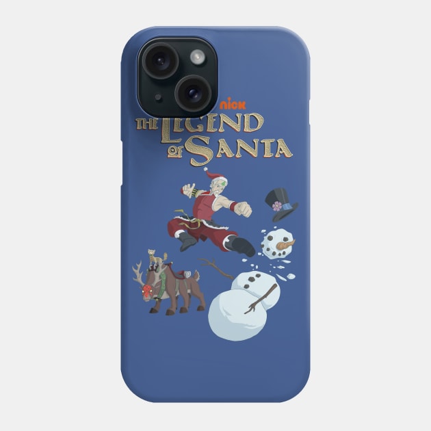 The Legend of Santa Phone Case by andyjhunter