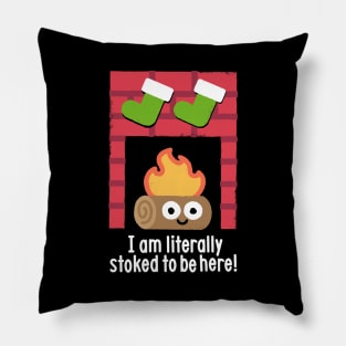 Fired Up For Christmas Pillow