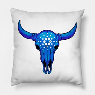 Cardano Skull Pillow