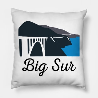 Big Sur Bixby Bridge Pillow