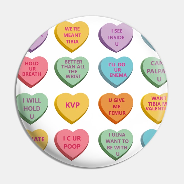 Funny Xray Valentines Candy Hearts WT Background Pin by Humerushumor
