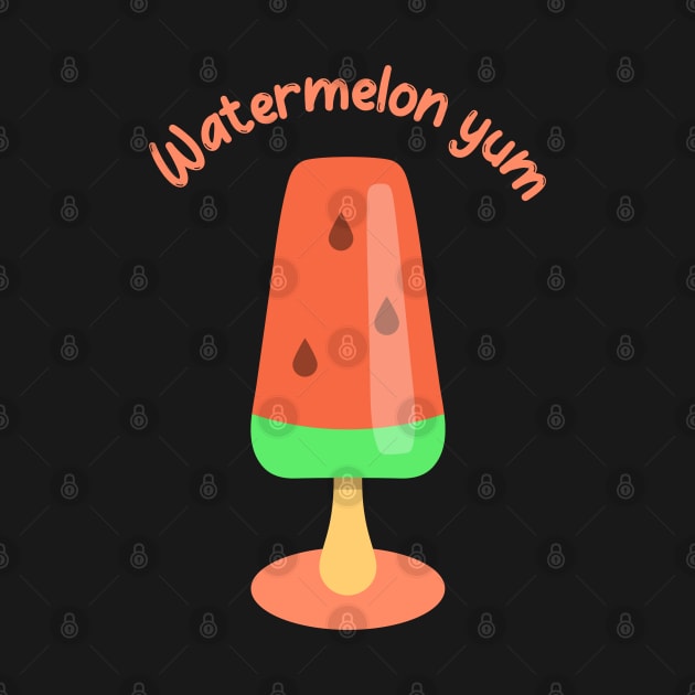 Watermelon Yum Popsicle by Sanworld