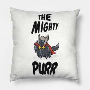 The Mighty Purr Pillow