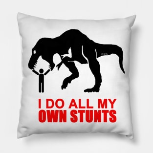 I do all my own stunts Pillow