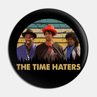 Vintage Retro The Time Haters Movie Lover Gift Pin