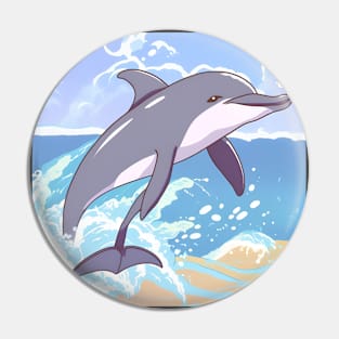 Animal - Dolphin water lover Pin