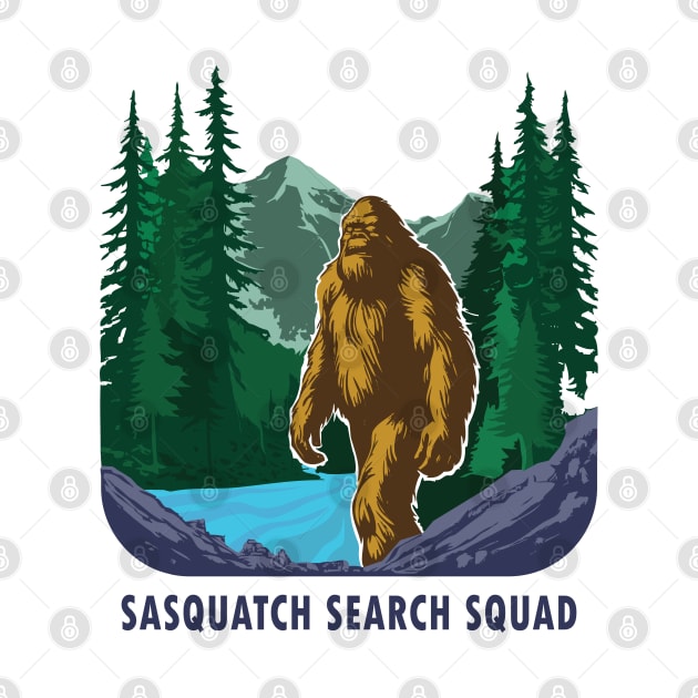 sasquatch search squad by Buntoonkook