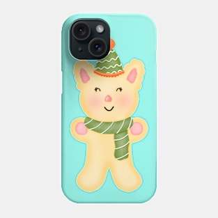 Cute christmas teddy bear Phone Case