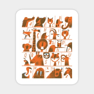 Animal Alphabet Magnet