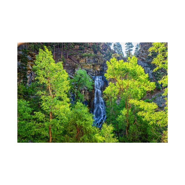 Bridal Veil Falls in Spearfish Canyon by Gestalt Imagery