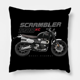 Triumph Scrambler 1200 XC 20 black, sl Pillow