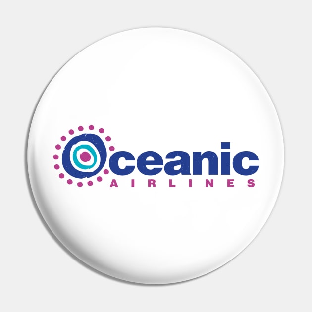 Oceanic Airlines - logo LOST Pin by BodinStreet