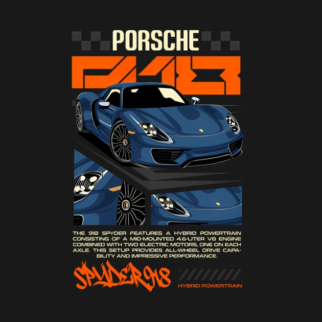 Luxury 918 Porsche by OrigamiOasis