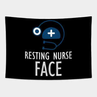 Nurse - Resting Nurse Face Tapestry