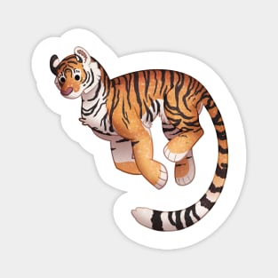 Cozy Bengal Tiger Magnet