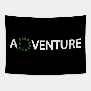 Adventure typographic logo design Tapestry