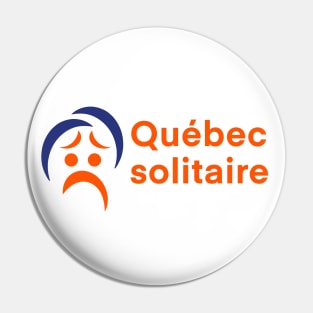 Québec solitaire Pin