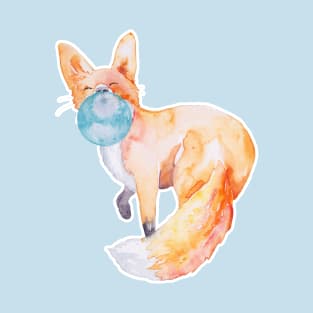 Bubblegum Fox T-Shirt