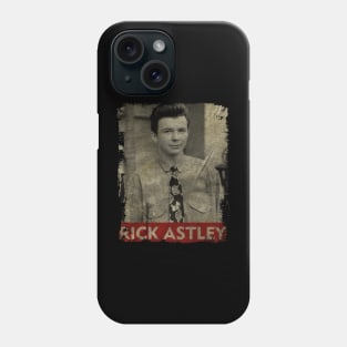 TEXTURE ART-Rick Astley - RETRO STYLE 2 Phone Case