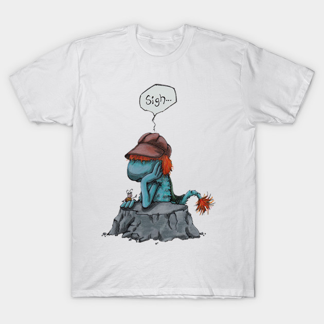 sigh your cares away fraggle rock t shirt teepublic t sigh