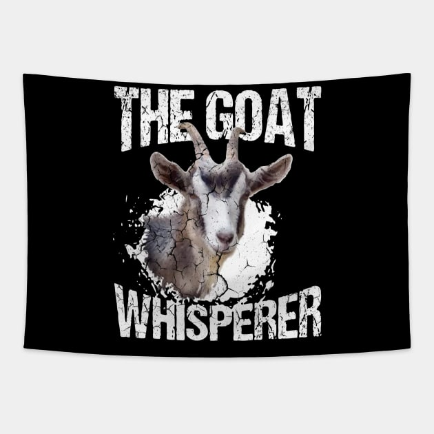 The Goat Whisperer Tapestry by Horrorrye