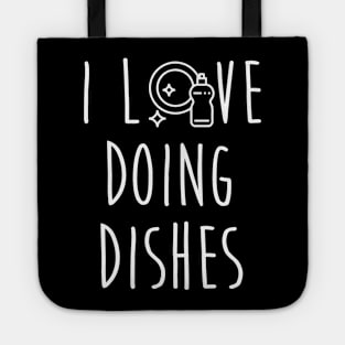 Dishwasher Housekeeper S I Love Doing Dishes Tote