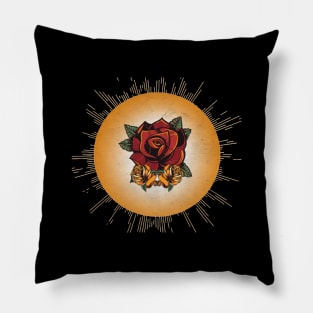 Mana Rayando El Sol Logo Pillow