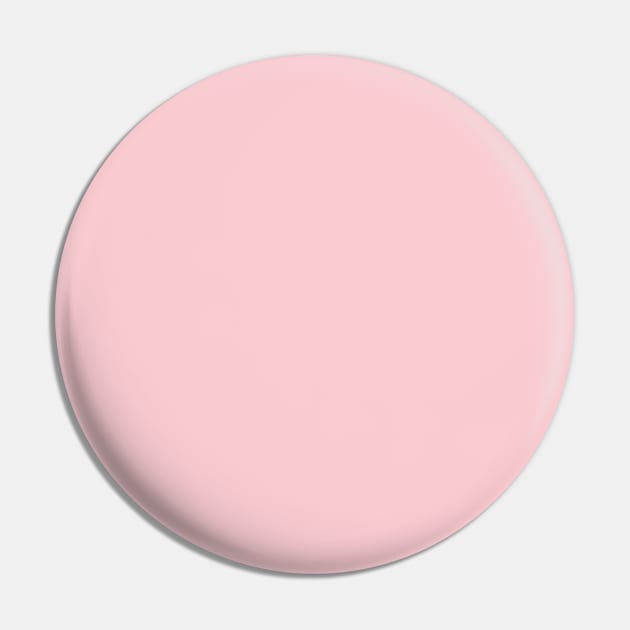 Solid Light Millennial Pink Pastel Color Pin by podartist