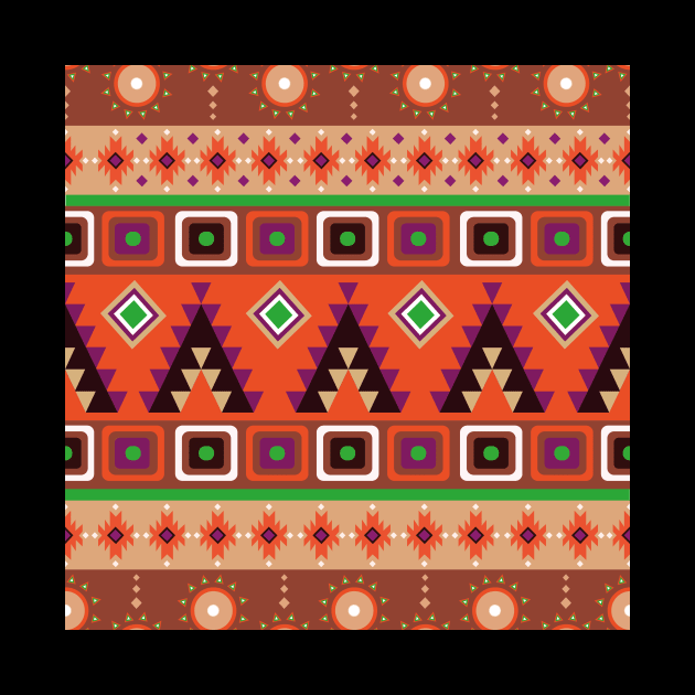 Aztec Pattern by UniqueMe