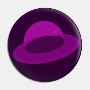 Purple UFO Pin