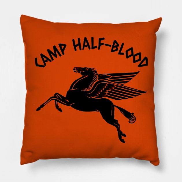 Camp Half Blood Pillow by Potatoman