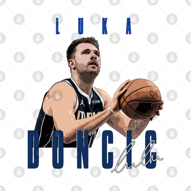 Luka Doncic by Buff Geeks Art